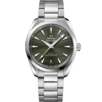 海马系列 AQUA TERRA 150米<span class="nowrap">腕表</span> 38毫米, 精钢表壳 搭配 精钢表链 - 22010382010003