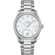 海马<span class="nowrap">系列</span> 38毫米, 精钢表壳 搭配 精钢表链 - 22015382055001