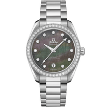 海马<span class="nowrap">系列</span> 38毫米, 精钢表壳 搭配 精钢表链 - 22015382057001