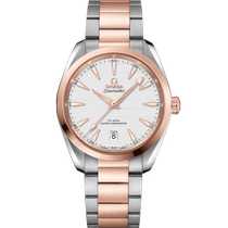 海马<span class="nowrap">系列</span> 38毫米, 精钢-Sedna™ 18k金表壳 搭配 精钢-Sedna™ 18k金表链 - 22020382002001