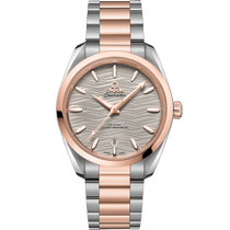 海马<span class="nowrap">系列</span> 38毫米, 精钢-Sedna™ 18k金表壳 搭配 精钢-Sedna™ 18k金表链 - 22020382006001