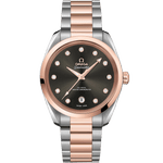 海马<span class="nowrap">系列</span> 38毫米, 精钢-Sedna™ 18k金表壳 搭配 精钢-Sedna™ 18k金表链 - 22020382056001