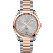 海马<span class="nowrap">系列</span> 38毫米, 精钢-Sedna™ 18k金表壳 搭配 精钢-Sedna™ 18k金表链 - 22020382056002