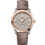 海马<span class="nowrap">系列</span> 38毫米, 精钢-Sedna™ 18k金表壳 搭配 皮表带 - 22023382006001