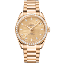 海马<span class="nowrap">系列</span> 38毫米, Moonshine 18k金表壳 搭配 Moonshine 18k金表链 - 22055382099002