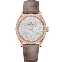 海马<span class="nowrap">系列</span> 38毫米, Sedna™ 18k金表壳 搭配 皮表带 - 22058382099003