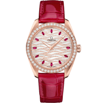 海马<span class="nowrap">系列</span> 38毫米, Sedna™ 18k金表壳 搭配 皮表带 - 22058382099004