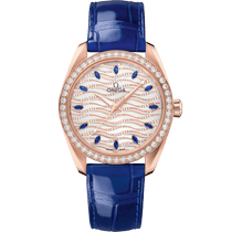 海马<span class="nowrap">系列</span> 38毫米, Sedna™ 18k金表壳 搭配 皮表带 - 22058382099005