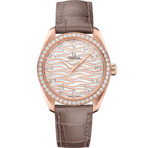 海马<span class="nowrap">系列</span> 38毫米, Sedna™ 18k金表壳 搭配 皮表带 - 22058382099006