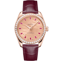 海马<span class="nowrap">系列</span> 38毫米, Sedna™ 18k金表壳 搭配 皮表带 - 22058382099007