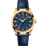 海马<span class="nowrap">系列</span> 38毫米, 黄色18 k金表壳 搭配 皮表带 - 52253382003001