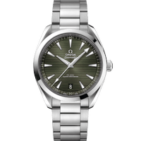 海马系列 AQUA TERRA 150米<span class="nowrap">腕表</span> 41毫米, 精钢表壳 搭配 精钢表链 - 22010412110001