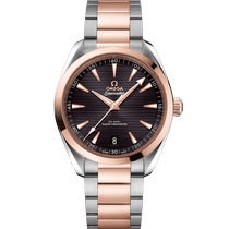 海马<span class="nowrap">系列</span> 41毫米, 精钢-Sedna™ 18k金表壳 搭配 精钢-Sedna™ 18k金表链 - 22020412106001