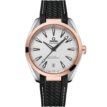 海马<span class="nowrap">系列</span> 41毫米, 精钢-Sedna™ 18k金表壳 搭配 橡胶表带 - 22022412102001