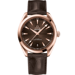 海马<span class="nowrap">系列</span> 41毫米, Sedna™ 18k金表壳 搭配 皮表带 - 22053412113001