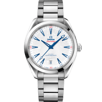 海马系列 AQUA TERRA 150米<span class="nowrap">腕表</span> 41毫米, 精钢表壳 搭配 精钢表链 - 52210412104001