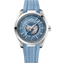 海马系列 AQUA TERRA 150米<span class="nowrap">腕表</span> 43毫米, 精钢表壳 搭配 橡胶表带 - 22012432203002