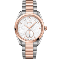 海马<span class="nowrap">系列</span> 38毫米, 精钢-Sedna™ 18k金表壳 搭配 精钢-Sedna™ 18k金表链 - 22020382055002