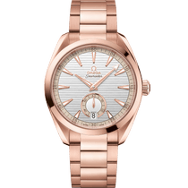 海马系列 AQUA TERRA 150米<span class="nowrap">腕表</span> 41毫米, Sedna&trade; 18k金表壳 搭配 Sedna&trade; 18k金表链 - 22050412102002