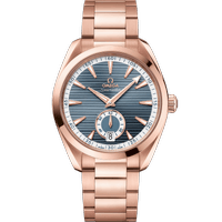 海马系列 AQUA TERRA 150米<span class="nowrap">腕表</span> 41毫米, Sedna&trade; 18k金表壳 搭配 Sedna&trade; 18k金表链 - 22050412103001