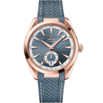 海马系列 AQUA TERRA 150米<span class="nowrap">腕表</span> 41毫米, Sedna&trade; 18k金表壳 搭配 橡胶表带 - 22052412103002