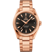 海马系列 AQUA TERRA 150米<span class="nowrap">腕表</span> 38.5毫米, 红色k金表壳 搭配 红色k金表链 - 23150392106003