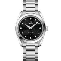 海马系列 AQUA TERRA 150米<span class="nowrap">腕表</span> 28毫米, 精钢表壳 搭配 精钢表链 - 22010286051001