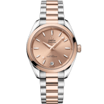 海马<span class="nowrap">系列</span> 34毫米, 精钢-Sedna™ 18k金表壳 搭配 精钢-Sedna™ 18k金表链 - 22020342010001