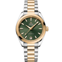 海马<span class="nowrap">系列</span> 34毫米, 精钢-Moonshine 18k金 搭配 精钢-Moonshine 18k金 - 22020342010002