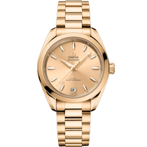 海马<span class="nowrap">系列</span> 34毫米, Moonshine 18k金表壳 搭配 Moonshine 18k金表链 - 22050342008001