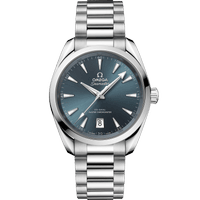 海马系列AQUA TERRA SHADES<span class="nowrap">腕表</span> 38毫米, 精钢表壳 搭配 精钢表链 - 22010382003003