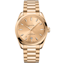 海马<span class="nowrap">系列</span> 38毫米, Moonshine 18k金表壳 搭配 Moonshine 18k金表链 - 22050382008001