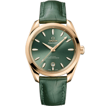 海马<span class="nowrap">系列</span> 38毫米, Moonshine 18k金表壳 搭配 皮革 - 22053382010001