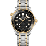 海马<span class="nowrap">系列</span> 42毫米, 精钢-黄色18 k金表壳 搭配 精钢-黄色18 k金表链 - 21020422001002