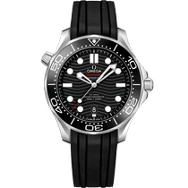 海马系列 300米潜<span class="nowrap">水表</span> 42毫米, 精钢表壳 搭配 橡胶表带 - 21032422001001