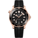 海马<span class="nowrap">系列</span> 42毫米, Sedna™ 18k金表壳 搭配 橡胶表带 - 21062422001002