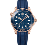 海马<span class="nowrap">系列</span> 42毫米, Sedna™ 18k金表壳 搭配 橡胶表带 - 21062422003001