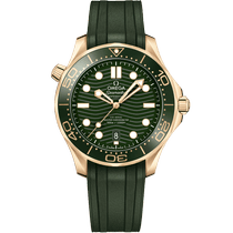 海马<span class="nowrap">系列</span> 42毫米, Moonshine 18k金表壳 搭配 橡胶表带 - 21062422010001