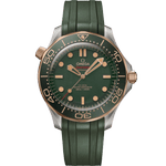 海马<span class="nowrap">系列</span> 42毫米, 钛金属-青铜金 搭配 橡胶表带 - 21092422010001