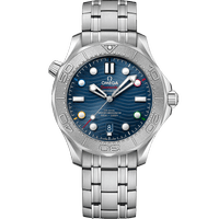 海马系列 300米潜<span class="nowrap">水表</span> 42毫米, 精钢表壳 搭配 精钢表链 - 52230422003001