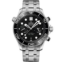 海马系列 300米潜<span class="nowrap">水表</span> 44毫米, 精钢表壳 搭配 精钢表链 - 21030445101001