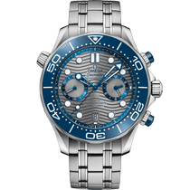 海马系列 300米潜<span class="nowrap">水表</span> 44毫米, 精钢表壳 搭配 精钢表链 - 21030445106001