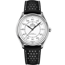 海马<span class="nowrap">系列</span> 39.5毫米, 精钢表壳 搭配 皮表带 - 52232402004003