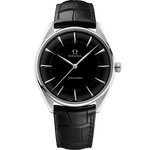 海马<span class="nowrap">系列</span> 39.5毫米, 铂金 搭配 皮表带 - 52293402001001