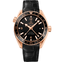 海马系列 海洋宇宙60<span class="nowrap">0米</span> 43.5毫米, 红色k金表壳 搭配 皮表带 - 23263442201001