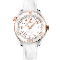 海马系列 海洋宇宙60<span class="nowrap">0米</span> 39.5毫米, 精钢-Sedna™ 18k金表壳 搭配 内侧橡胶皮表带 - 21523402004001