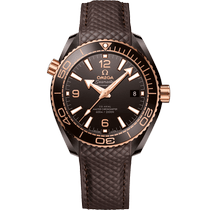 海马系列 海洋宇宙60<span class="nowrap">0米</span> 39.5毫米, 棕色陶瓷 搭配 橡胶表带 - 21562402013001