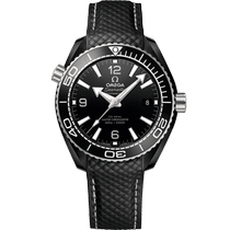 海马系列 海洋宇宙60<span class="nowrap">0米</span> 39.5毫米, 黑色陶瓷表壳 搭配 橡胶表带 - 21592402001001