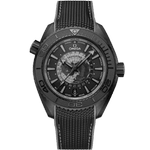 海马<span class="nowrap">系列</span> 45.5毫米, 黑色陶瓷表壳 搭配 橡胶表带 - 21592462201007