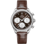 超霸<span class="nowrap">系列</span> 38毫米, 精钢表壳 搭配 鳄鱼皮 - 32418385063001